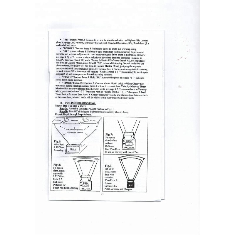 Hunting Speed Tester Manufacturer - Tactical Measures Velocity Record Function Chronograph Chrony GZ35-0005