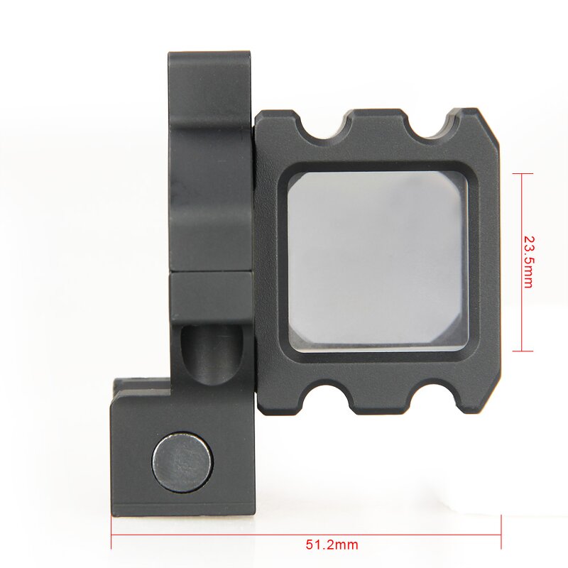 Angle Sight Manufacturer - Full Metal Reflect Mirror Corner 360 Rotate Red Dot Holographic GZ1-0401