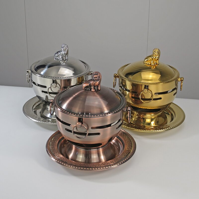 Mini Hot Pot Manufacturer - Luxury Shabu Pot Restaurant Stainless Steel Alcohol Stove