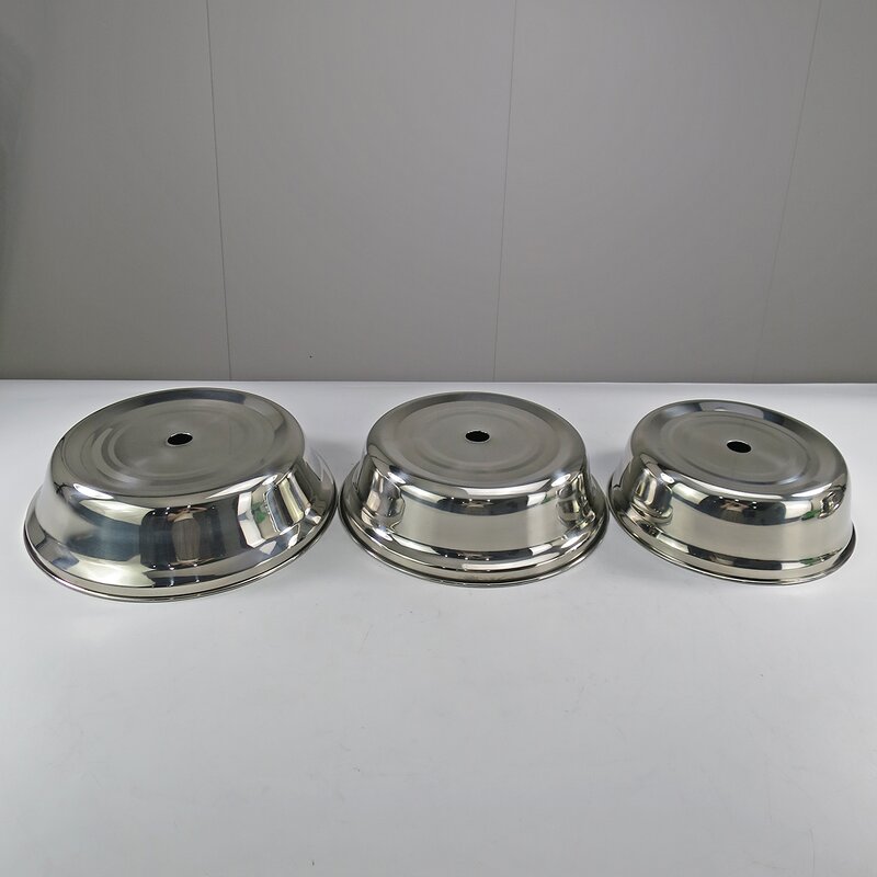 Food Cover Manufacturer - Cover Steak Pan Kitchen Cooking Utensils Stainless Steel for Hotel Kitchen Restaurant