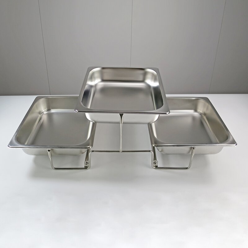 Food Display Stand Manufacturer - Bow Shaped Top Quality Stainless Steel Divider for Hotel Buffet Dessert Cake