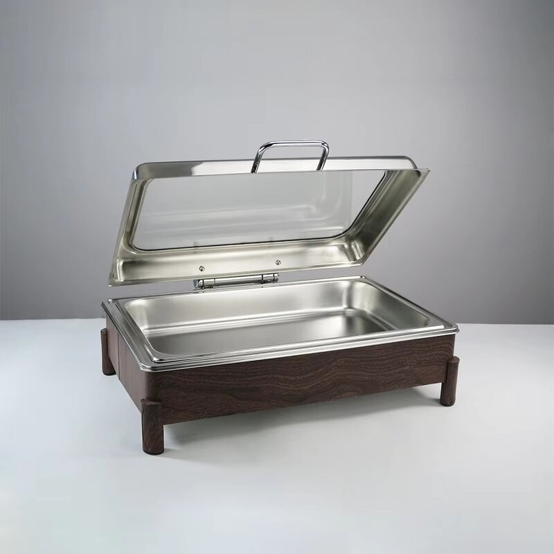 Chafing Dish Manufacturer - Catering Equipment Luxury Buffet Stainless Steel Chafing Dishes Set
