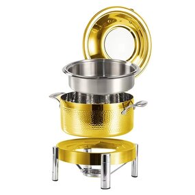 Chafing Dish Manufacturer - Modern Stainless Steel for Restaurant Buffet Food Display Stand Food Warmer