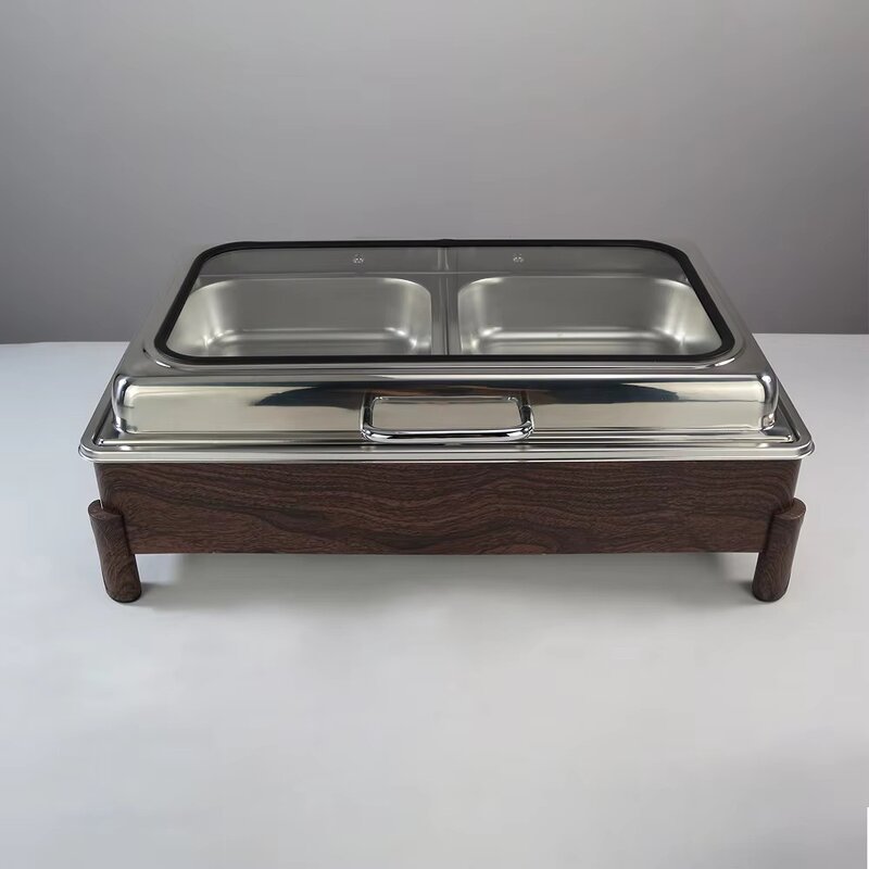 Chafing Dish Manufacturer - Catering Equipment Luxury Buffet Stainless Steel Chafing Dishes Set