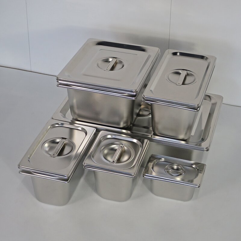 Food Storage Containers Manufacturer - Stainless Steel Stackable Steam Table Pan for Buffet Event Catering