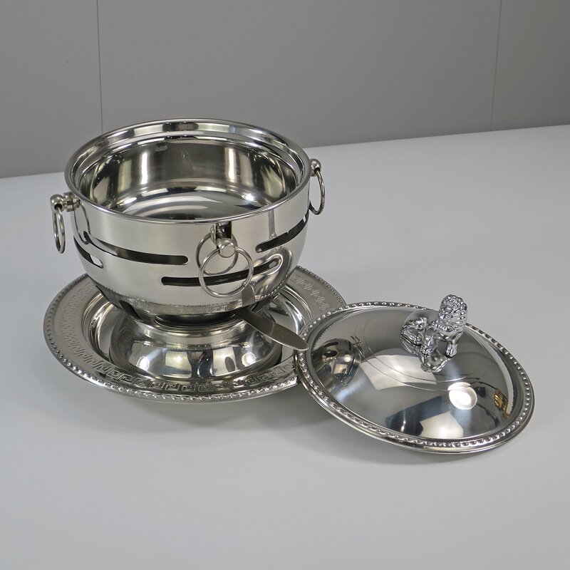 Mini Hot Pot Manufacturer - Luxury Shabu Pot Restaurant Stainless Steel Alcohol Stove