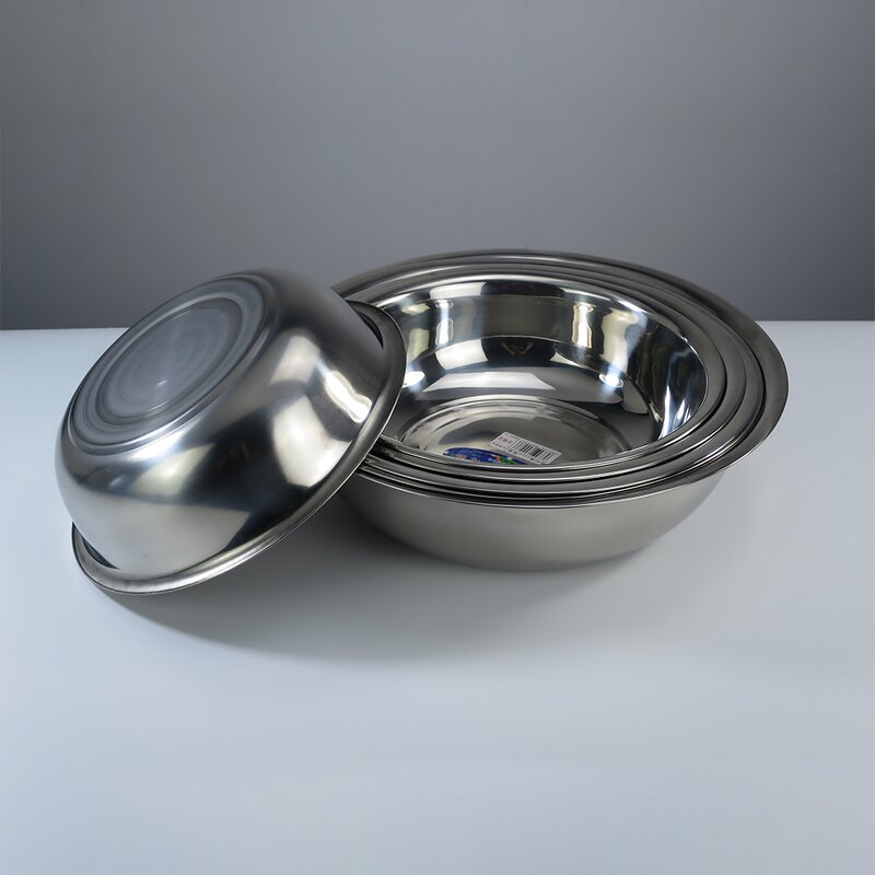 Mixing Bowls Manufacturer - High Quality Modern Luxury Kitchenware Stainless Steel Light-Weight Food Bowl