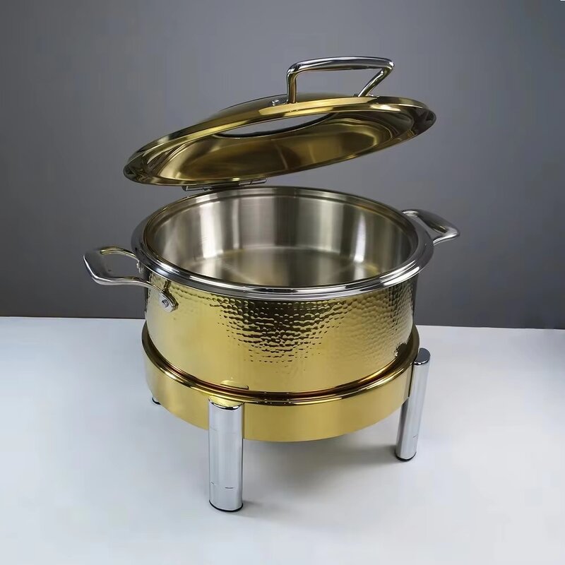Chafing Dish Manufacturer - Modern Stainless Steel for Restaurant Buffet Food Display Stand Food Warmer