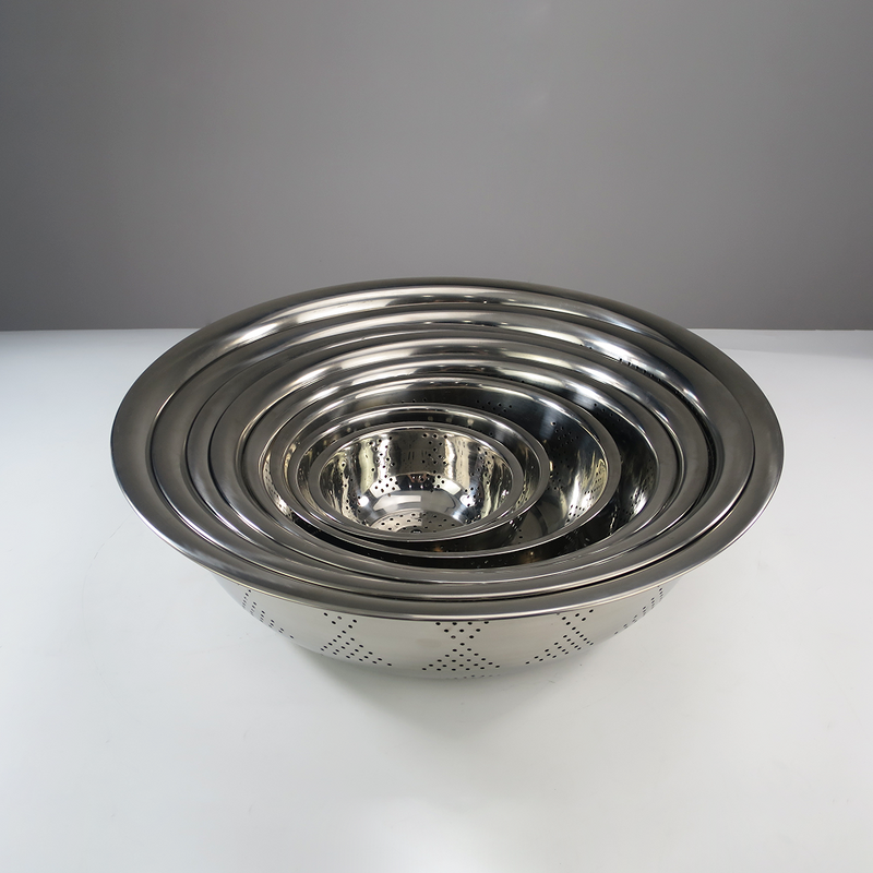 Colander Set Manufacturer - Kitchen Use Stainless Steel Rice Wash Sieve Basket Strainer Steel Colander