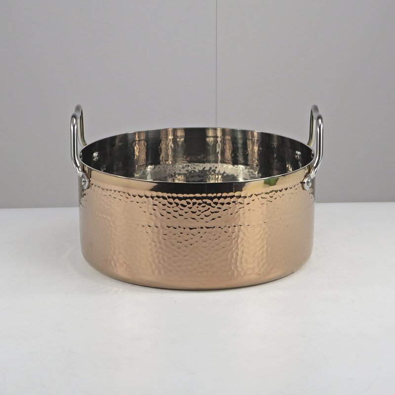 Stockpot Manufacturer - High Quality Stainless Steel High Body Soup Pot Durable Three-Layer Non-stick Induction Cooker