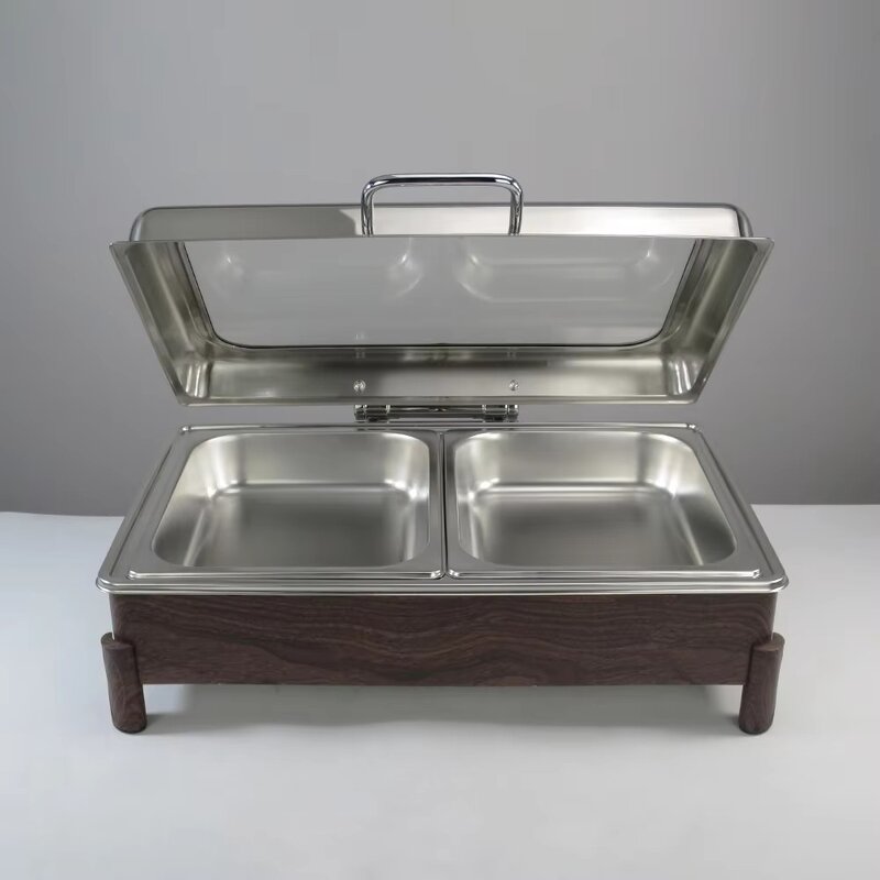 Chafing Dish Manufacturer - Catering Equipment Luxury Buffet Stainless Steel Chafing Dishes Set