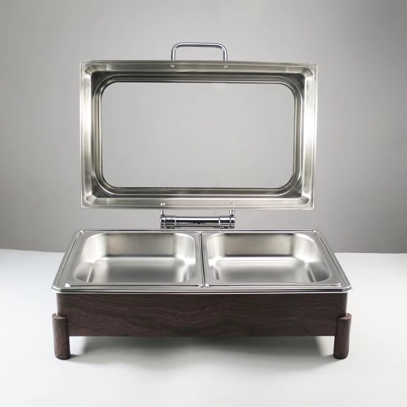 Chafing Dish Manufacturer - Catering Equipment Luxury Buffet Stainless Steel Chafing Dishes Set