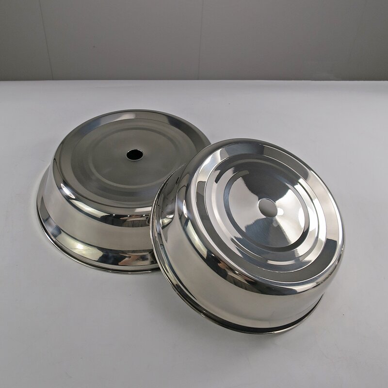 Food Cover Manufacturer - Cover Steak Pan Kitchen Cooking Utensils Stainless Steel for Hotel Kitchen Restaurant