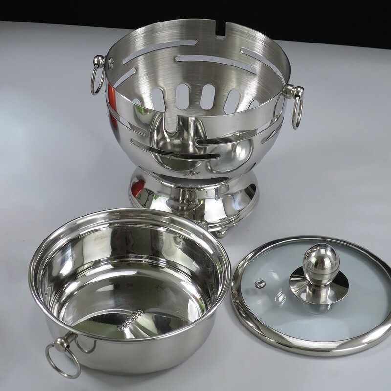 Alcohol Stove Manufacturer - Multi-purpose Stainless Steel Shabu-shabu Hot Pot for Hotel and Restaurant