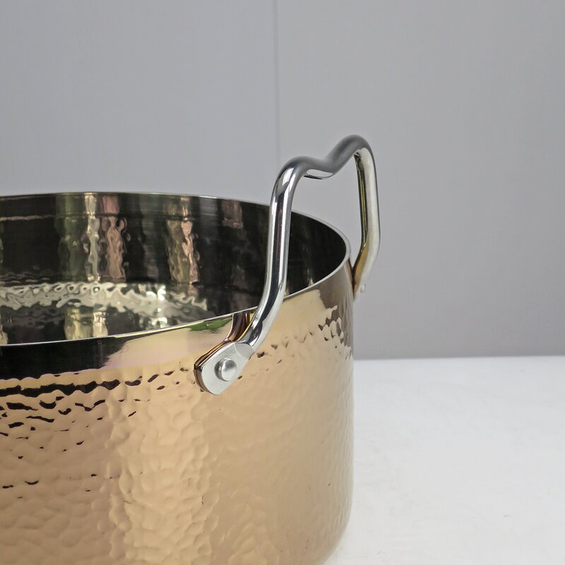 Stockpot Manufacturer - High Quality Stainless Steel High Body Soup Pot Durable Three-Layer Non-stick Induction Cooker