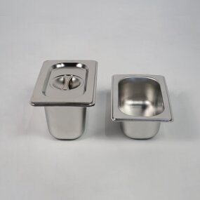 Food Storage Containers Manufacturer - 1/9 Stainless Steel Stackable Steam Table Pan for Buffet Event Catering