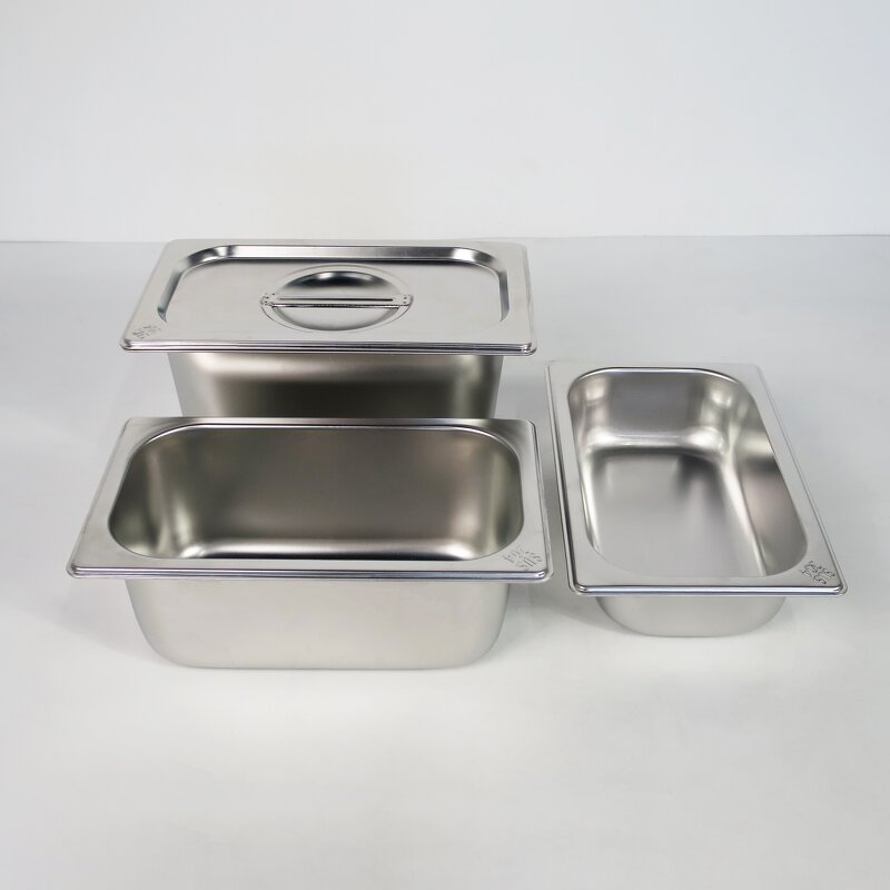 GN Pan Manufacturer - 304 Stainless Steel GN Food Pan for Hotel & Restaurant