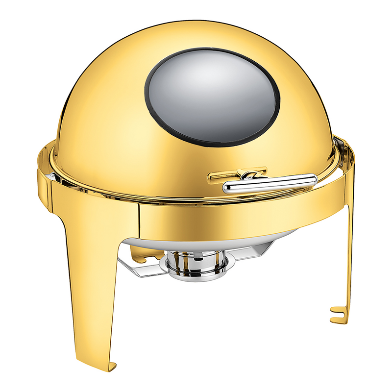 Chaffing Dishes Manufacturer - Hotel & Restaurant Luxury for Buffet Catering Stainless Steel Roll Top