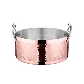 Stockpot Manufacturer - High Quality Stainless Steel High Body Soup Pot Durable Three-Layer Non-stick Induction Cooker