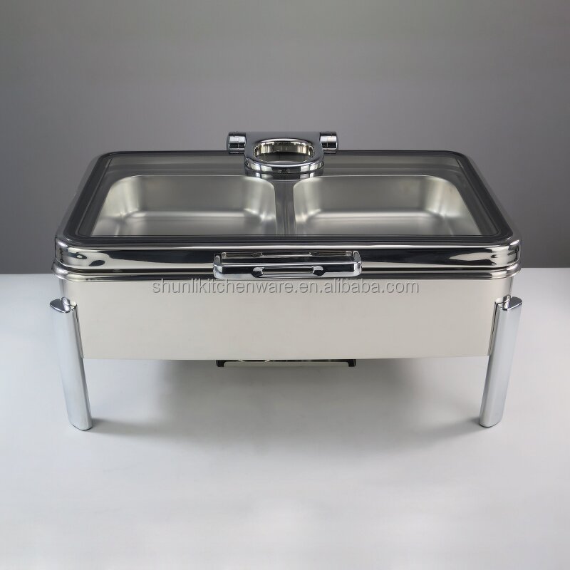 Chafing Dish Manufacturer - Customized Stainless Steel for Hotel Restaurant Food Warmer Buffet Set