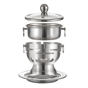 Alcohol Stove Manufacturer - Multi-purpose Stainless Steel Shabu-shabu Hot Pot for Hotel and Restaurant