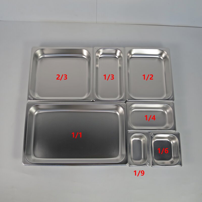 GN Pan Manufacturer - 304 Stainless Steel GN Food Pan for Hotel & Restaurant