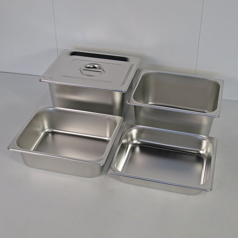 GN Pan Manufacturer - 304 Stainless Steel GN Food Pan for Hotel & Restaurant