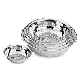 Colander Set Manufacturer - Kitchen Use Stainless Steel Rice Wash Sieve Basket Strainer Steel Colander