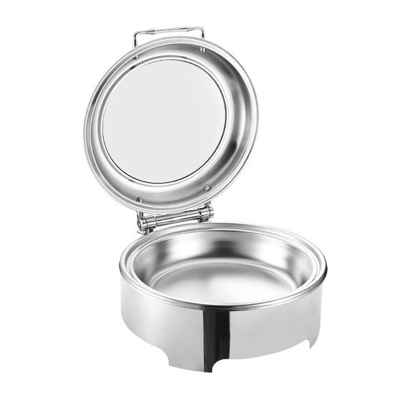 Wedding Chafing Dish Set Manufacturer - Hot Sale 6L Stainless Steel Round Hydraulic