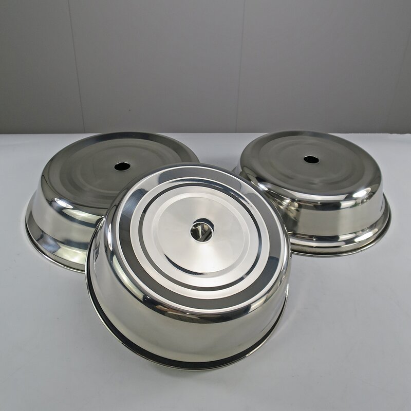 Food Cover Manufacturer - Cover Steak Pan Kitchen Cooking Utensils Stainless Steel for Hotel Kitchen Restaurant