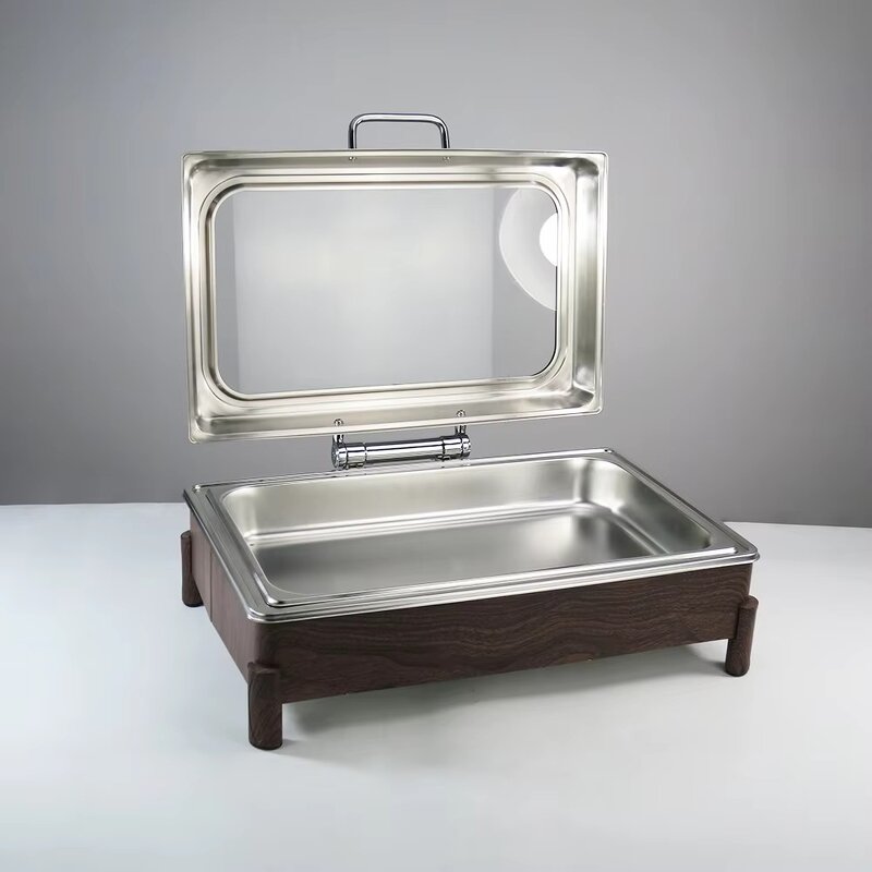 Chafing Dish Manufacturer - Catering Equipment Luxury Buffet Stainless Steel Chafing Dishes Set