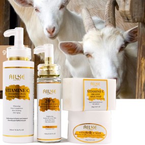 Goat Milk Soap Manufacturer - OEM Spot Removal Brightening Skin Care Set