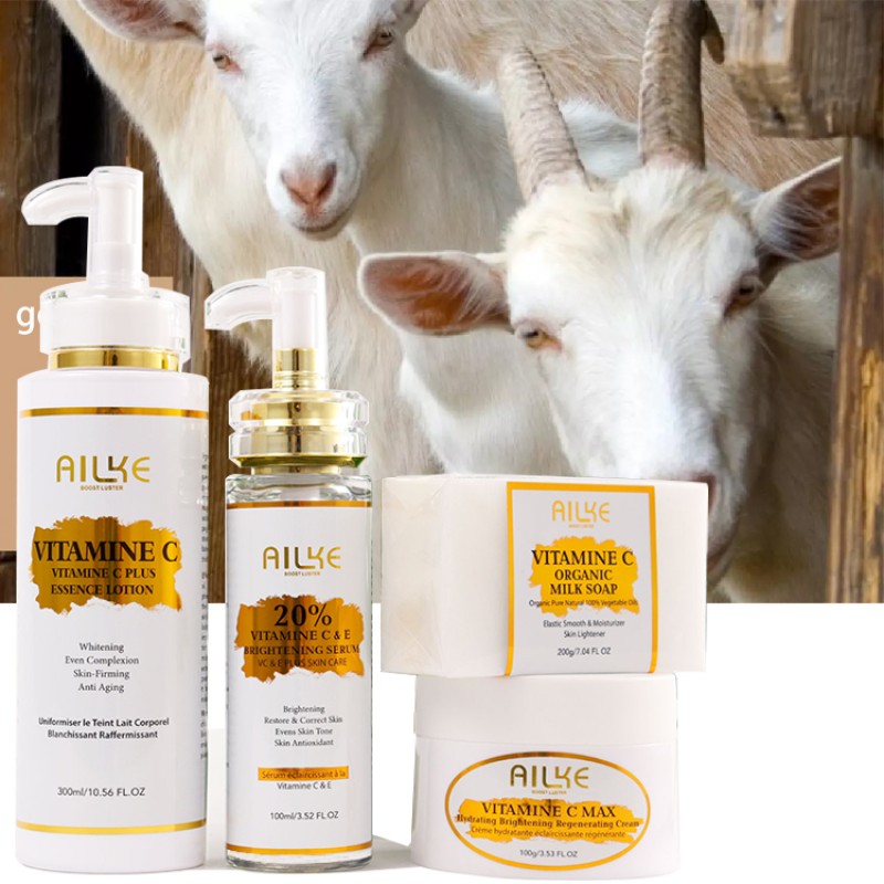 Goat Milk Soap Manufacturer - OEM Spot Removal Brightening Skin Care Set