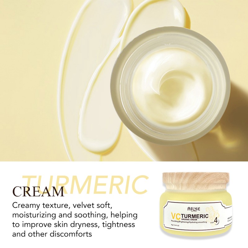 Facial Set Factory - OEM Organic Turmeric Moisturizing Set