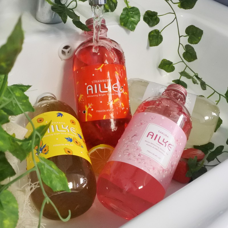 Shower Gel Manufacturer - OEM Organic Anti-acne Black Skin