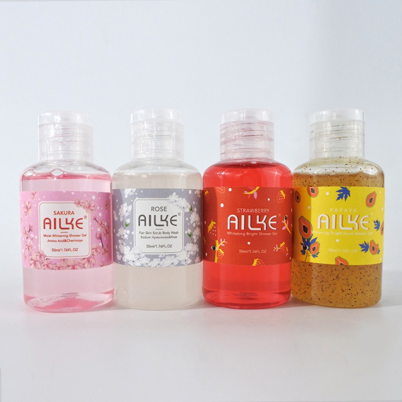 Shower Gel Factory - OEM 50ml Perfumed Lightening Hotel