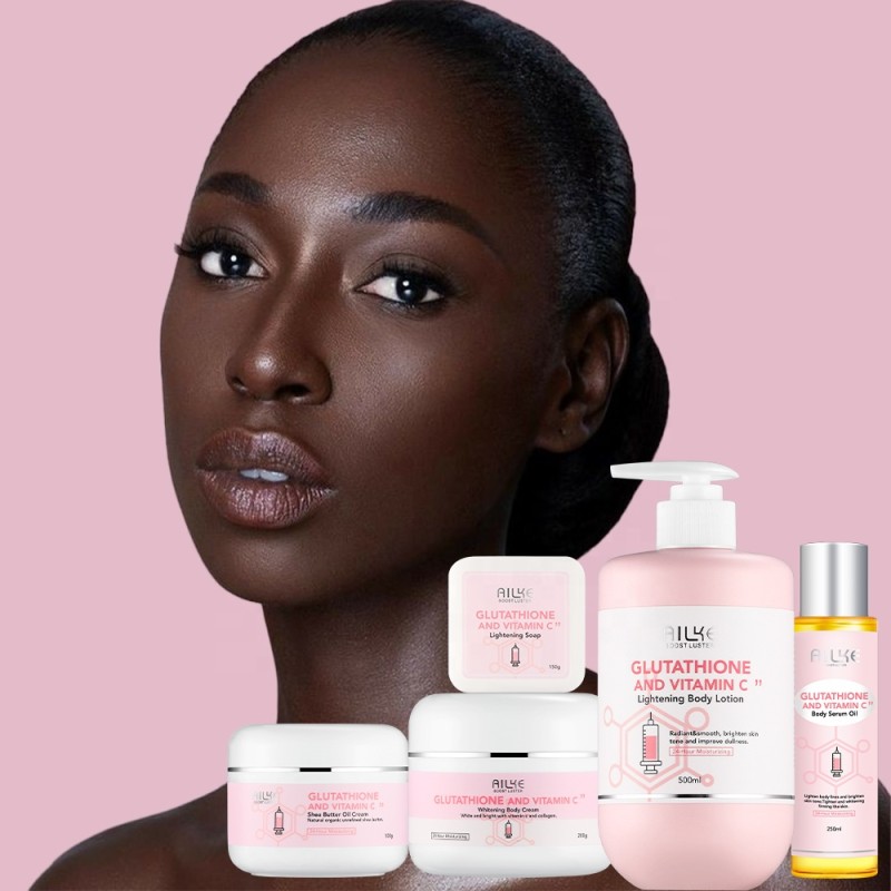 Body Lotion Set Factory - OEM Gluta Moisturizing Whitening Set