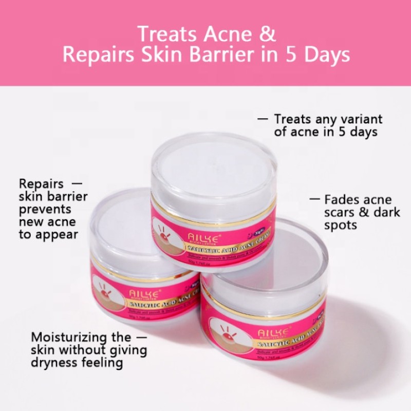 Acne Face Cream Manufacturer - OEM Salicylic Acid Scar Removal Moisturizer