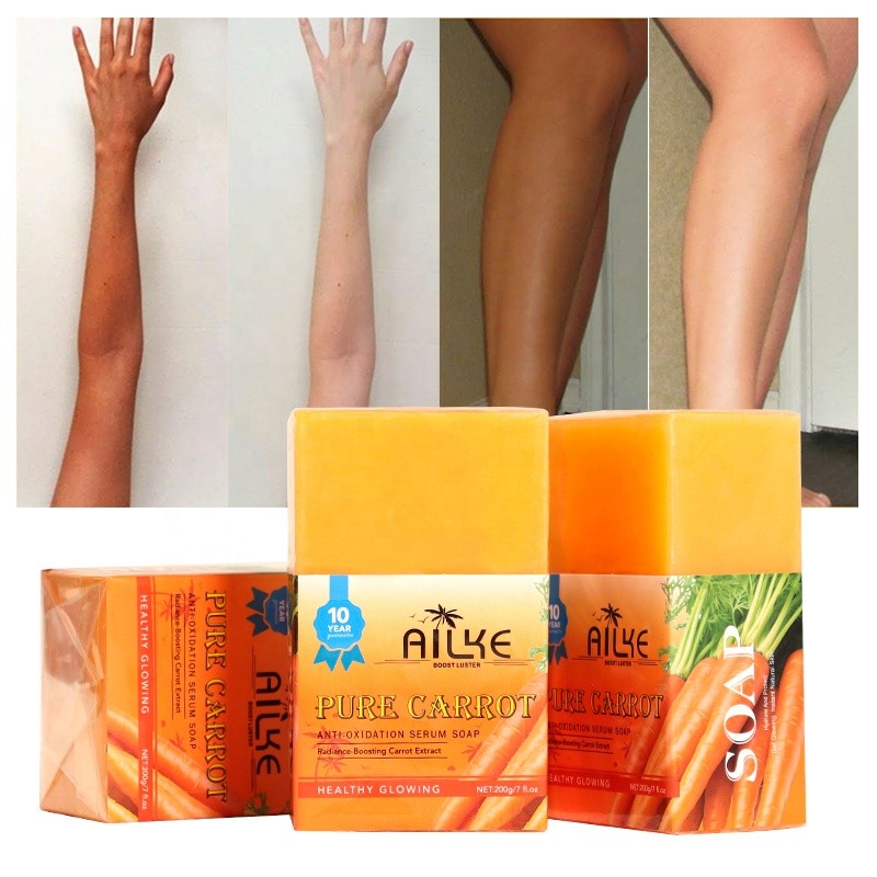 Carrot Soap Manufacturer - OEM Vegan Lightening Scented Bar