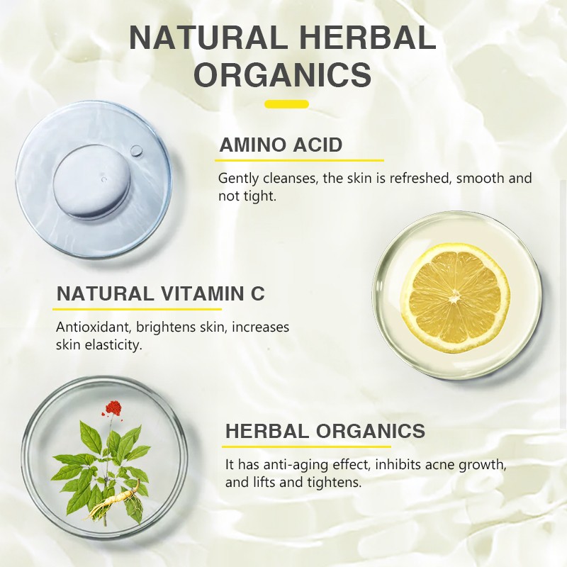 Face Cleanser Factory - OEM Organic Gel Whitening Anti-Acne