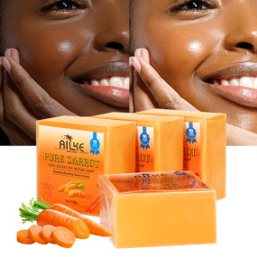 Whitening Soap Factory - OEM Carrot Extract Glycerine Radiant