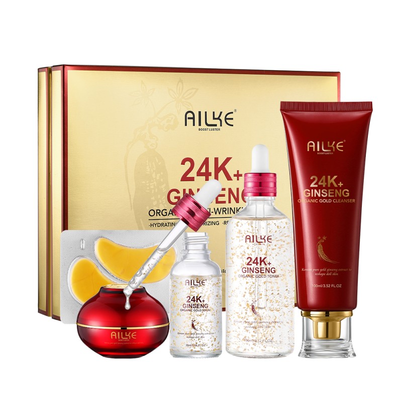 Skin Care Set Manufacturer - OEM 24k Gold Korean Whitening