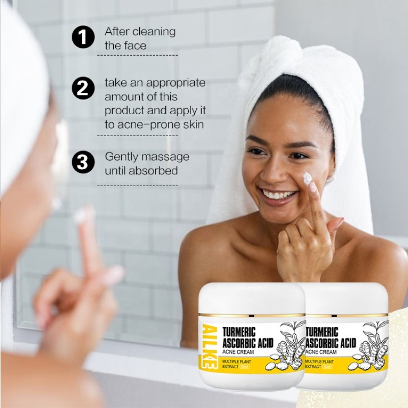 Acne Cream Manufacturer - OEM Turmeric Nicotinamide Pore Shrink