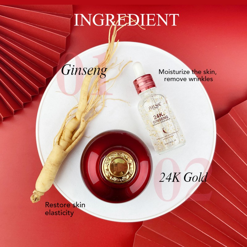 Skin Care Set Manufacturer - OEM 24k Gold Korean Whitening