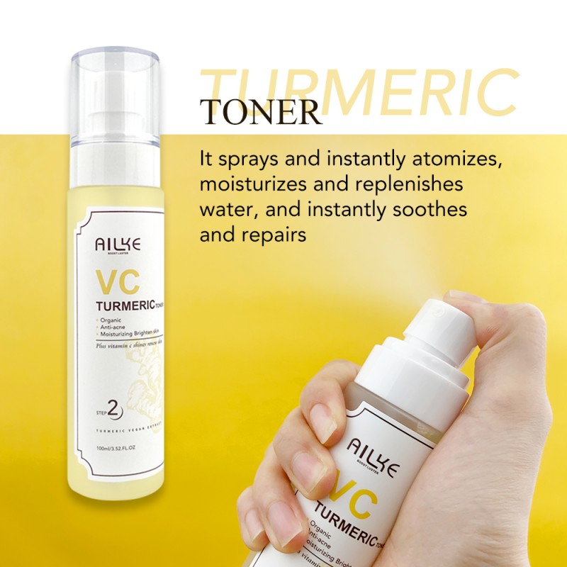 Facial Set Factory - OEM Organic Turmeric Moisturizing Set