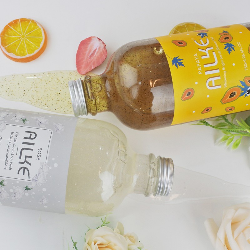 Shower Gel Manufacturer - OEM Organic Anti-acne Black Skin