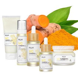 Facial Set Factory - OEM Organic Turmeric Moisturizing Set