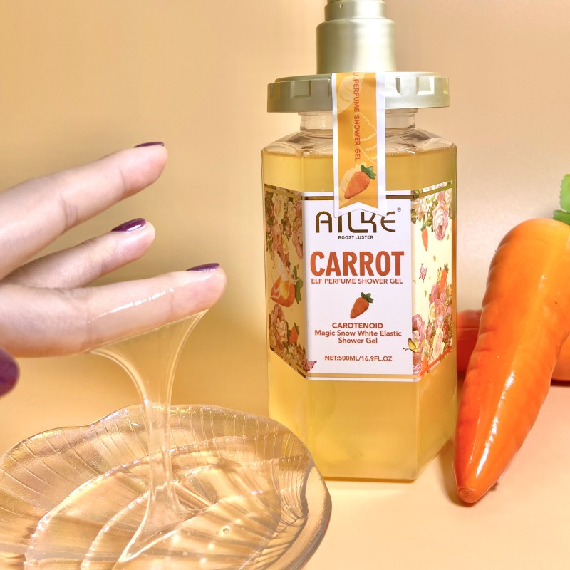 Shower Gel Factory - OEM Carrot Moisturizing Brightening
