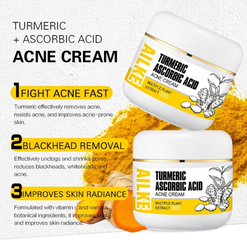 Acne Cream Manufacturer - OEM Turmeric Nicotinamide Pore Shrink
