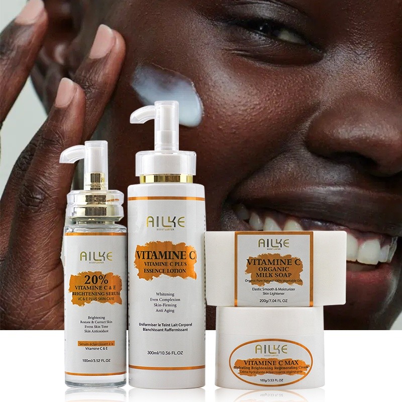 Skincare Set Factory - OEM Niacinamide Vitamin C Dark Skin